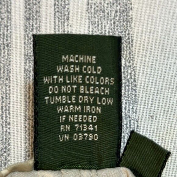 L.L. Bean Crop Pants Size 10 10R  Stretch Y2K * - Picture 10 of 10